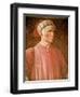 Dante Alighieri Detail of His Bust, from the Villa Carducci Series of Famous Men and Women, c. 1450-Andrea del Castagno-Framed Giclee Print