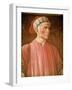 Dante Alighieri Detail of His Bust, from the Villa Carducci Series of Famous Men and Women, c. 1450-Andrea del Castagno-Framed Giclee Print