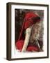 Dante Alighieri (Illustration)-Alessandro Lonati-Framed Giclee Print