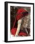 Dante Alighieri (Illustration)-Alessandro Lonati-Framed Giclee Print