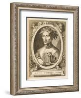 Dante Alighieri Italian Writer-Esme De Boulonois-Framed Art Print