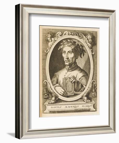 Dante Alighieri Italian Writer-Esme De Boulonois-Framed Art Print