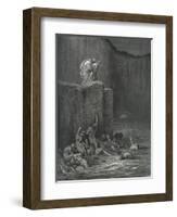 Dante Alighieri La Divina-Gustave Dore-Framed Giclee Print