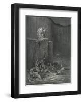 Dante Alighieri La Divina-Gustave Dore-Framed Giclee Print