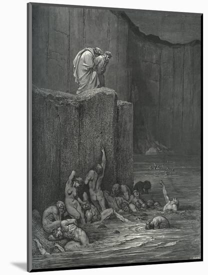 Dante Alighieri La Divina-Gustave Dore-Mounted Giclee Print