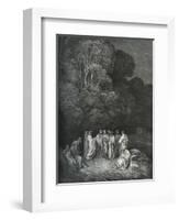 Dante Alighieri La Divina-Gustave Dore-Framed Giclee Print