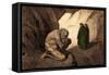 Dante Alighieri La Divina-Gustave Dore-Framed Stretched Canvas