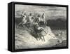 Dante Alighieri La Divina-Gustave Dore-Framed Stretched Canvas