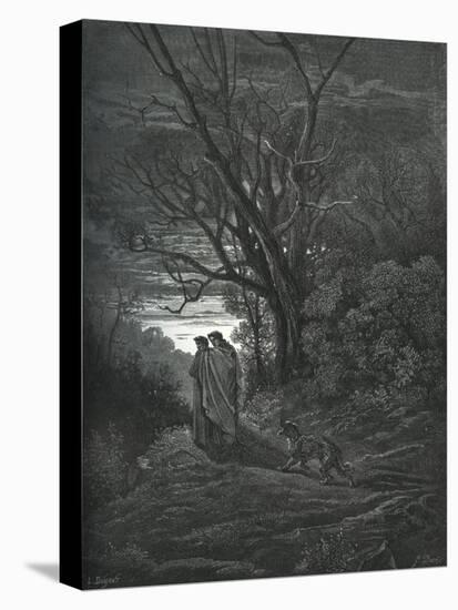 Dante Alighieri La Divina-Gustave Dore-Stretched Canvas