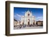 Dante Alighieri Statue, Church of Santa Croce, UNESCO World Heritage Site-Nico Tondini-Framed Photographic Print