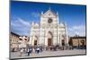 Dante Alighieri Statue, Church of Santa Croce, UNESCO World Heritage Site-Nico Tondini-Mounted Photographic Print