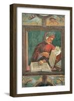 Dante Alighieri-Luca Signorelli-Framed Art Print