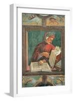 Dante Alighieri-Luca Signorelli-Framed Art Print