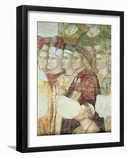 Dante Alighieri-Giotto di Bondone-Framed Giclee Print