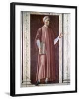 Dante Alighieri-Andrea Del Castagno-Framed Giclee Print