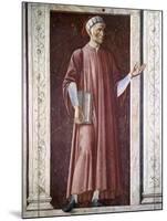 Dante Alighieri-Andrea Del Castagno-Mounted Giclee Print