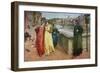 Dante and Beatrice, 1883-Henry Holiday-Framed Premium Giclee Print