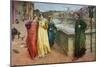 Dante and Beatrice, 1883-Henry Holiday-Mounted Premium Giclee Print