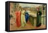 Dante and Beatrice, 1884-Henry Holiday-Framed Stretched Canvas