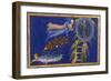 Dante and Beatrice Ascending To the Heaven Of Saturn-Dante Alighieri-Framed Premium Giclee Print