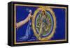 Dante and Beatrice Before Christ the Redeemer-Dante Alighieri-Framed Stretched Canvas