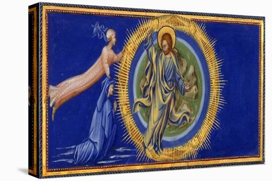 Dante and Beatrice Before Christ the Redeemer-Dante Alighieri-Stretched Canvas