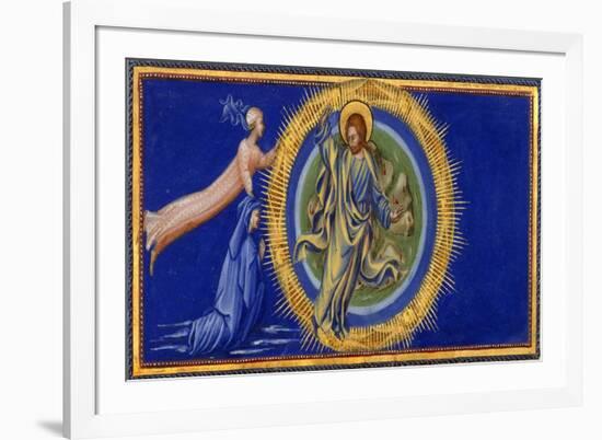 Dante and Beatrice Before Christ the Redeemer-Dante Alighieri-Framed Giclee Print