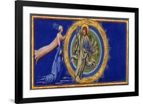 Dante and Beatrice Before Christ the Redeemer-Dante Alighieri-Framed Giclee Print