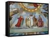 Dante and Beatrice Speak to Piccarda and Constance-Philipp Veit-Framed Stretched Canvas