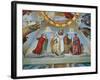 Dante and Beatrice Speak to Piccarda and Constance-Philipp Veit-Framed Giclee Print