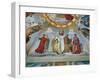 Dante and Beatrice Speak to Piccarda and Constance-Philipp Veit-Framed Giclee Print