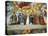 Dante and Beatrice Speak to the Teachers of Wisdom-Philipp Veit-Stretched Canvas