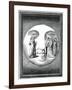 Dante and Beatrice Transported to the Moon, 16th Century-null-Framed Giclee Print