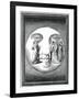 Dante and Beatrice Transported to the Moon, 16th Century-null-Framed Giclee Print