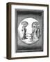 Dante and Beatrice Transported to the Moon, 16th Century-null-Framed Giclee Print