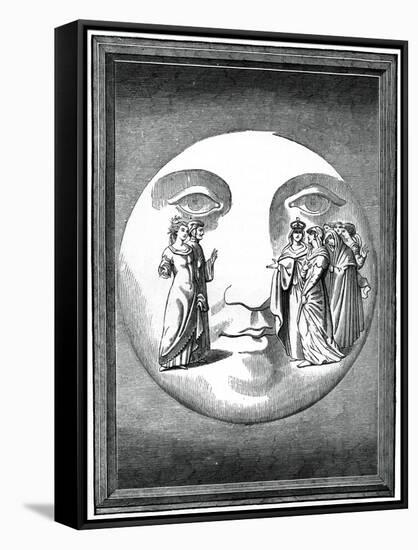 Dante and Beatrice Transported to the Moon, 16th Century-null-Framed Stretched Canvas