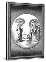 Dante and Beatrice Transported to the Moon, 16th Century-null-Stretched Canvas