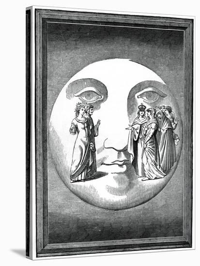 Dante and Beatrice Transported to the Moon, 16th Century-null-Stretched Canvas