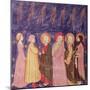 Dante and Beatrice with the Saints of Paradise, from "The Divine Comedy"-null-Mounted Giclee Print