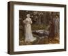 Dante and Beatrice-John William Waterhouse-Framed Premium Giclee Print