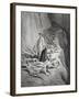 Dante and Pope Adrian V-Gustave Dore-Framed Giclee Print