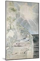 Dante and Statius Sleeping-William Blake-Mounted Giclee Print