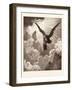 Dante and the Eagle-Gustave Dore-Framed Premium Giclee Print