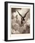 Dante and the Eagle-Gustave Dore-Framed Premium Giclee Print