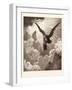 Dante and the Eagle-Gustave Dore-Framed Premium Giclee Print