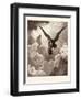 Dante and the Eagle-Gustave Dore-Framed Giclee Print