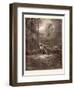 Dante and the River of Lethe-Gustave Dore-Framed Giclee Print