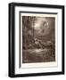 Dante and the River of Lethe-Gustave Dore-Framed Giclee Print