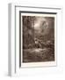 Dante and the River of Lethe-Gustave Dore-Framed Giclee Print