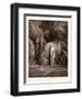 Dante and the Spirit of Forese-Gustave Dore-Framed Premium Giclee Print